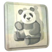 Interrupteur déco Bébé Panda simple - DKO Interrupteur