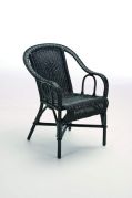 Fauteuil rotin Crapaud noir - Tropic'Attitude