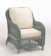 Fauteuil rotin Victoria gris - Tropic'Attitude