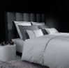 Article associé : Housse de couette Liz T. Blanc/argent percale