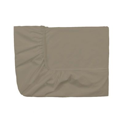 Drap housse Percale 160x200 Taupe