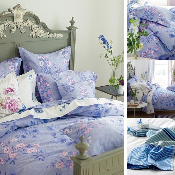 Housse de couette satin de coton Jacaranda 140x200