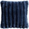 Coussin Alice en polyester coloris Marine 45x45