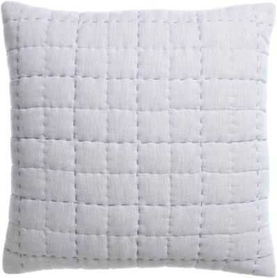 Coussin Cambra coton/polyester coloris Tempête 45x45 - Vivaraise