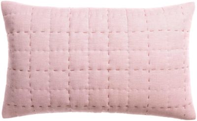 Coussin Cambra coton/polyester coloris Terracotta 30x50 - Vivaraise