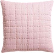 Coussin Cambra coton/polyester coloris Terracotta 45x45 - Vivaraise