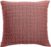 Coussin Swami en coton coloris Sienne 45x45