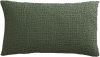 Coussin Tana en coton coloris Olive 40x65