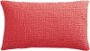 Coussin Tana en polyester coloris Framboise 40x65