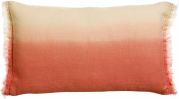 Coussin Zeff Shade en lin coloris Pêche 30x50 - Vivaraise