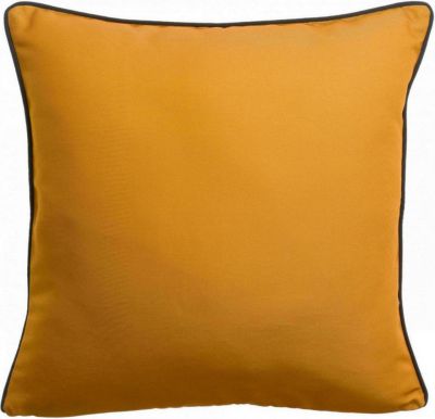 Coussin outdoor Alga en polyester coloris Uni Bronze 45x45 - Vivaraise