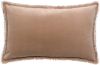 Coussin uni Fara en coton coloris Taupe 40x65