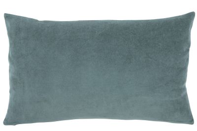 Housse de coussin uni Elise en coton coloris Ecume 40x65 - Vivaraise