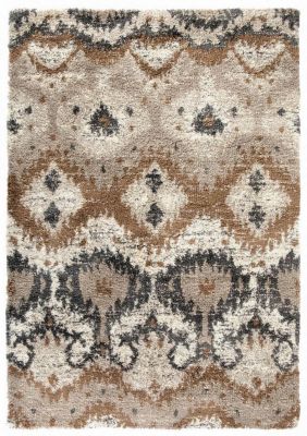 Tapis Kili en polypropylène coloris Naturel 160x230 - Vivaraise