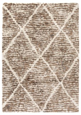 Tapis Milio en polypropylène coloris Naturel 160x230 - Vivaraise