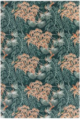 Tapis Nona en polypropylène coloris Prusse 155x230 - Vivaraise