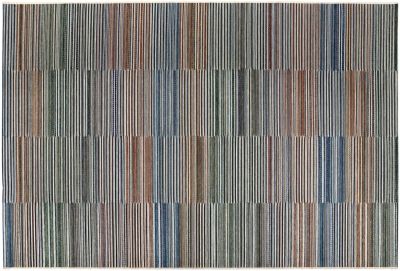 Tapis outdoor Bianca en polypropylène coloris Lagon 120x170 - Vivaraise