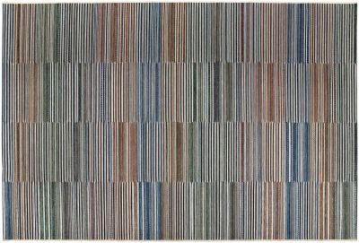 Tapis outdoor Bianca en polypropylène coloris Lagon 160x230 - Vivaraise