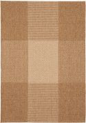 Tapis outdoor Carry en polypropylène coloris Naturel 120x170 - Vivaraise