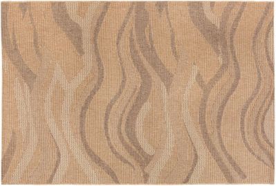 Tapis outdoor Clem en polypropylène coloris Naturel 160x230 - Vivaraise