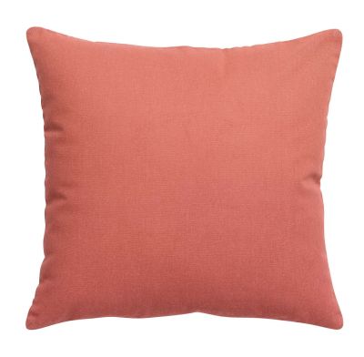 Coussin Mizo en coton papaye 45x45 - Winkler