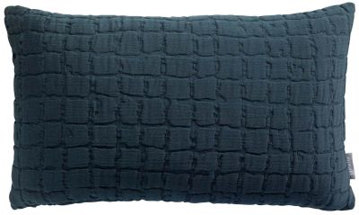 Coussin uni Swami en coton coloris Ombre 30x50 - Winkler