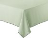 Nappe Grace en coton recyclé coloris Céladon 170x300