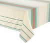 Nappe Yuna en coton recyclé coloris Vert eau 170x250