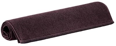 Tapis de bain uni Bora en coton coloris Prune 50x80 - Winkler