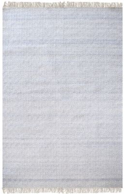 Tapis Joyous tissé main en polyester motifs ethniques coloris Bleu 160x230 - The Rug Republic