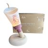 Coffret Lampe Nomade enfant Licorne base rose d'antan