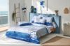 Article associé : Housse de couette Régate percale motifs bleu